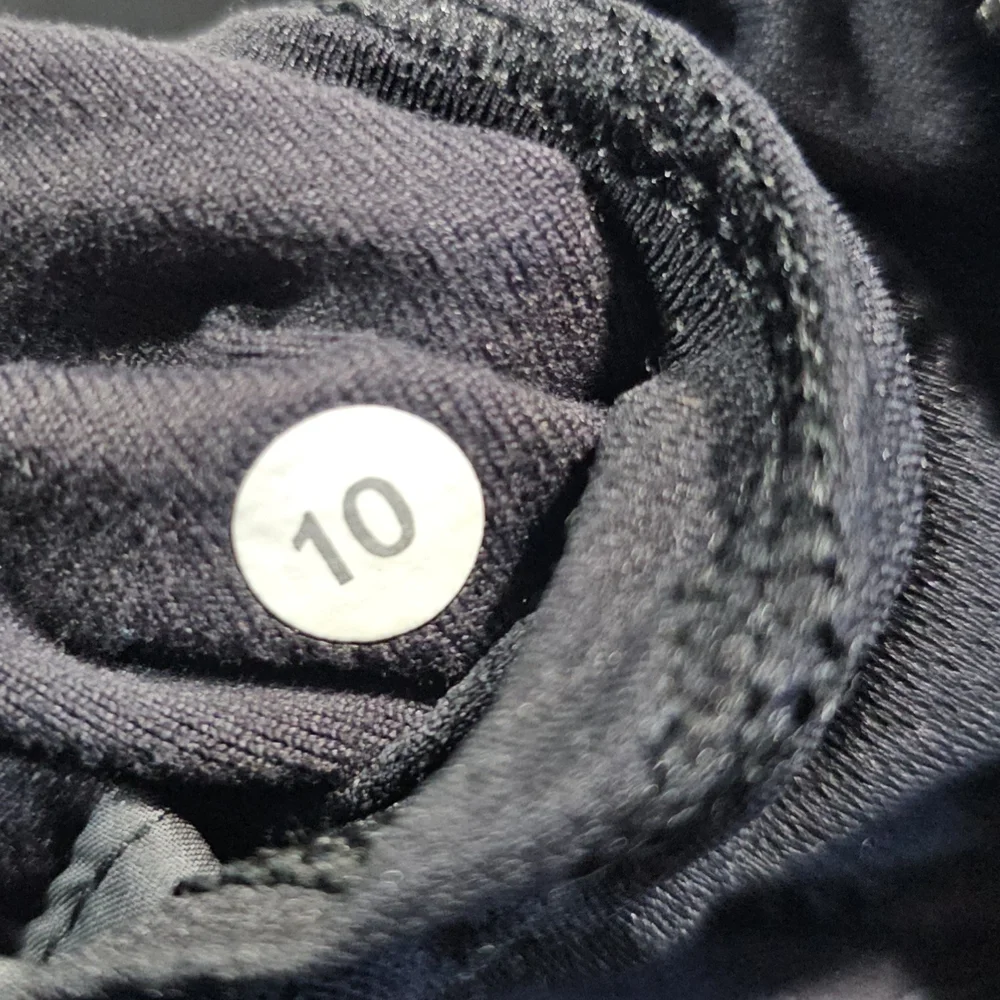 LULULEMON FIRST MILE QUILTED RUNNING Jacket Black Womens Size 10.